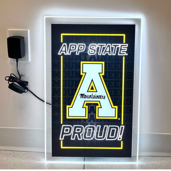 App State Proud Neolite Wall Decor | App State Campus Store