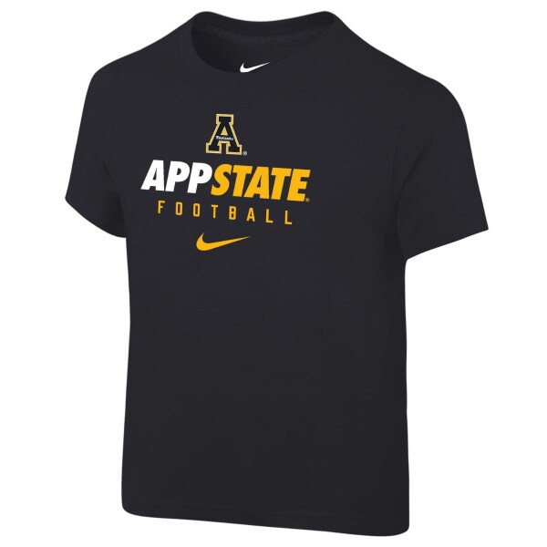 black and gold nike shirt toddler